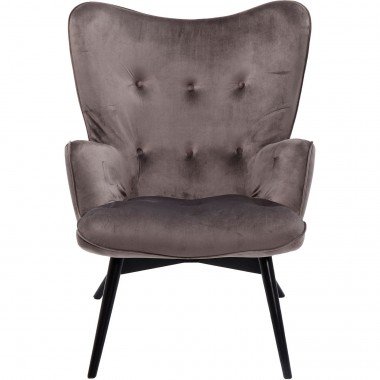 Fauteuil Vicky velour